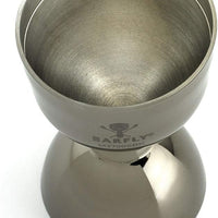 Barfly - 25 ml x 50 ml Black Heavy-Duty Straight Rim Bell Jigger - M37098BK