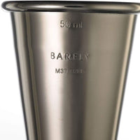 Barfly - 25 ml x 50 ml Black Japanese Style Jigger - M37002BK