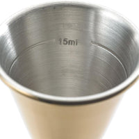 Barfly - 25 ml x 50 ml Gold Plated Japanese Style Jigger - M37002GD
