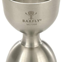 Barfly - 25 ml x 50 ml Stainless Steel Heavy-Duty Straight Rim Bell Jigger - M37098
