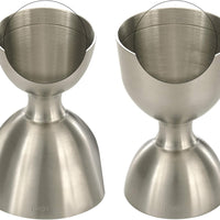 Barfly - 25 ml x 50 ml Stainless Steel Heavy-Duty Straight Rim Bell Jigger - M37098