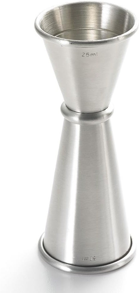 Barfly - 25 ml x 50 ml Stainless Steel Japanese Style Jigger - M37002