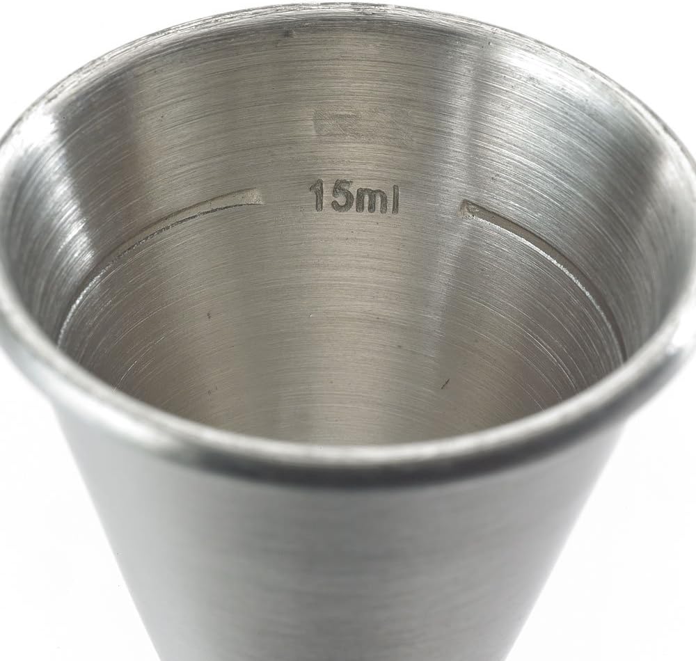 Barfly - 25 ml x 50 ml Stainless Steel Japanese Style Jigger - M37002