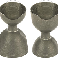 Barfly - 25 ml x 50 ml Vintage Heavy-Duty Straight Rim Bell Jigger - M37098VN