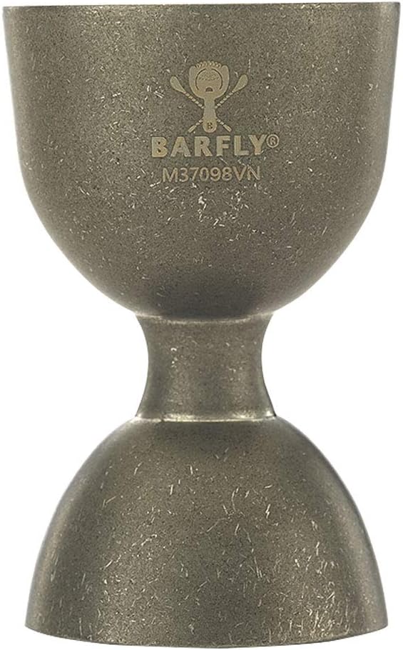 Barfly - 25 ml x 50 ml Vintage Heavy-Duty Straight Rim Bell Jigger - M37098VN