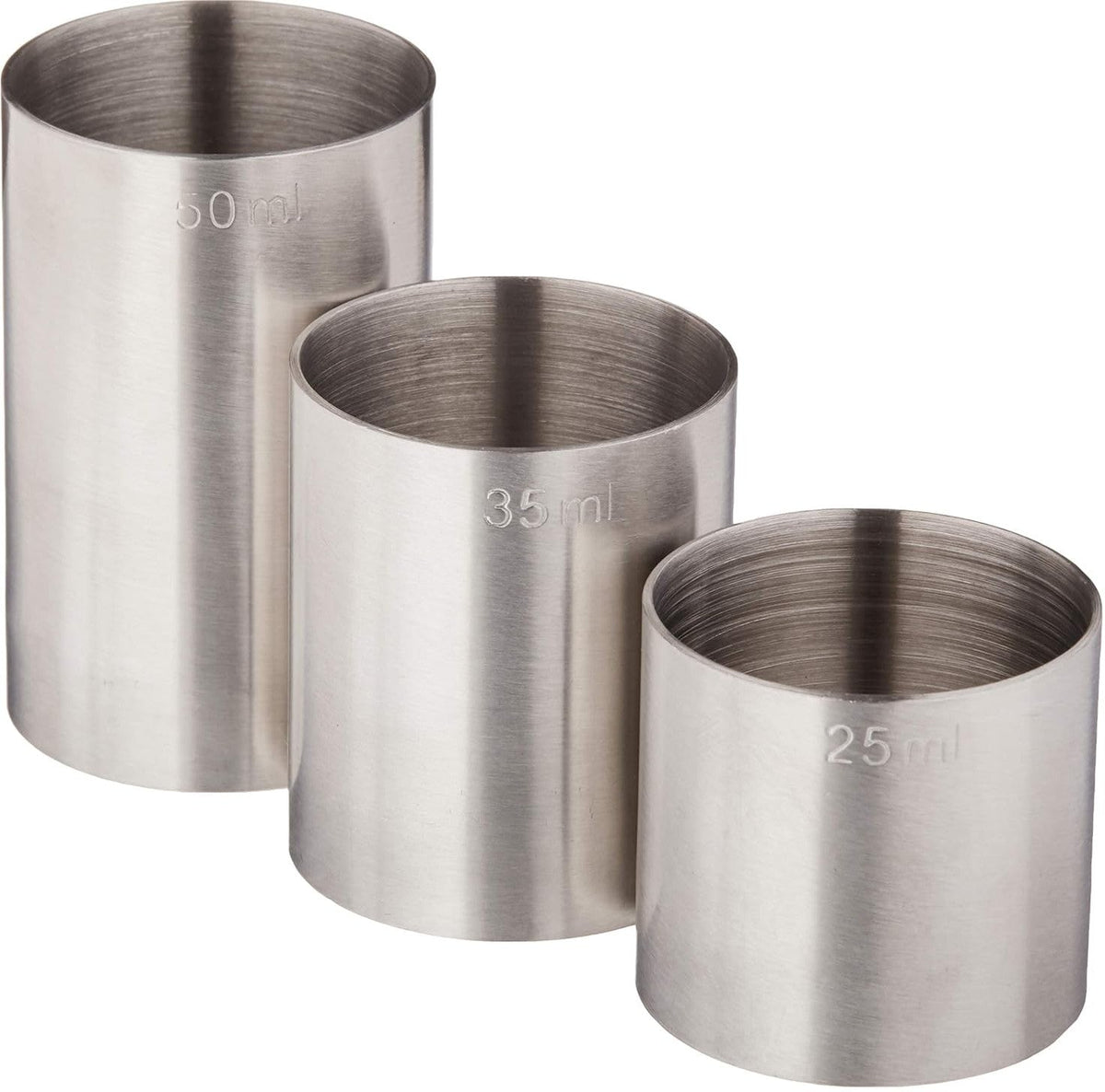 Barfly - 25/35/50 ml Thimble Measure Pack - M37095