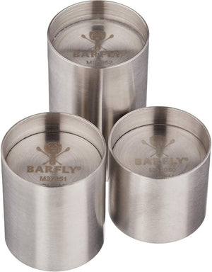 Barfly - 25/35/50 ml Thimble Measure Set - M37095