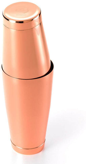 Barfly - 28 Oz & 18 Oz Stainless Steel Copper-Plated 2-Piece Boston Cocktail Shaker - M37009CP