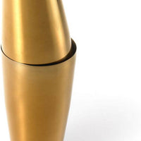 Barfly - 28 Oz & 18 Oz Stainless Steel Gold Plated 2-Piece Boston Cocktail Shaker - M37009GD