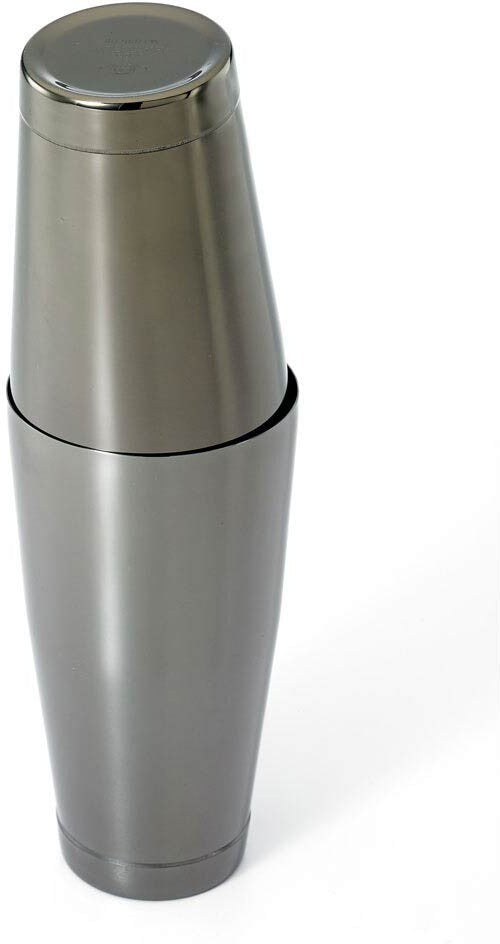 Barfly - 28 Oz & 18 Oz Stainless Steel Gun Metal Black 2-Piece Boston Cocktail Shaker- M37009BK