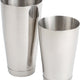 Barfly - 28 Oz & 18 Oz Stainless Steel Silver 2-Piece Boston Cocktail Shaker - M37009