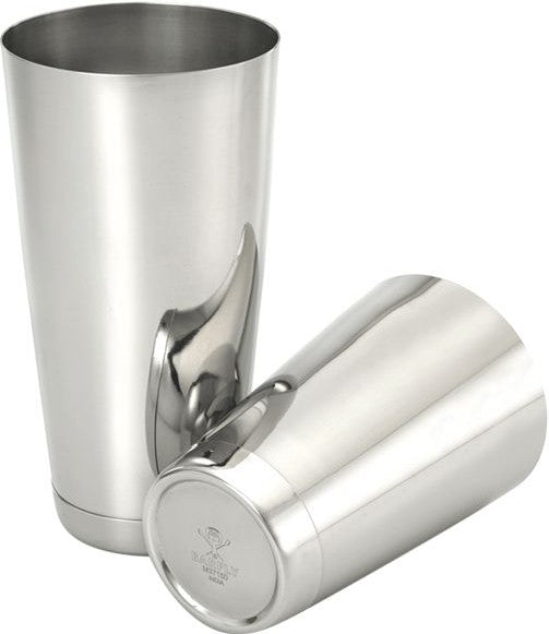 Barfly - 28 Oz & 18 Oz Stainless Steel Silver 2-Piece Cocktail Shaker - M37152