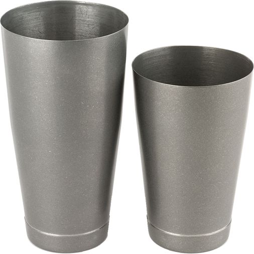 Barfly - 28 Oz & 18 Oz Stainless Steel Vintage 2-Piece Boston Cocktail Shaker - M37009VN