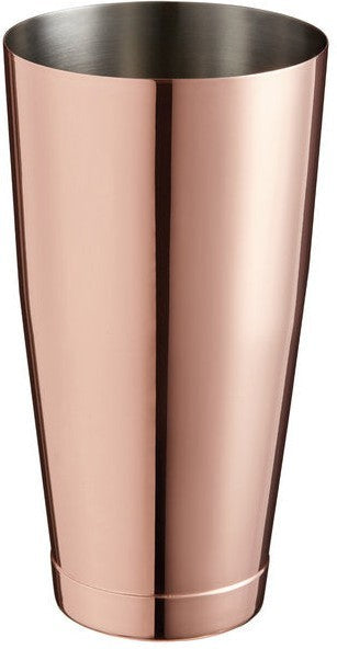 Barfly - 28 Oz Stainless Steel Copper-Plated Full Size Cocktail Shaker/Tin - M37008CP
