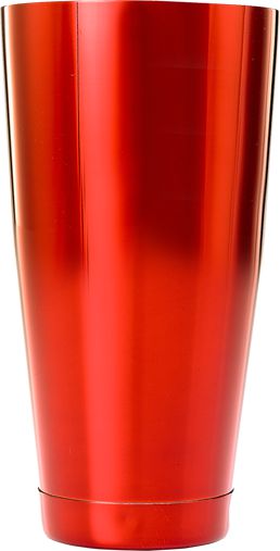 Barfly - 28 Oz Stainless Steel Red Full Size Cocktail Shaker Tin - M37084RD