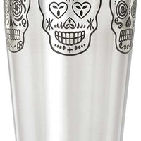 Barfly - 28 Oz Stainless Steel Silver Skull Cocktail Shaker - M37008SKU