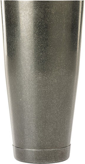 Barfly - 28 Oz Stainless Steel Vintage Black Full Size Cocktail Shaker/Tin - M37008VBK
