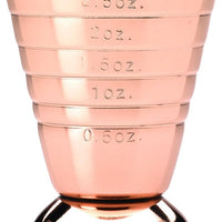 Barfly - 2.5 Oz Copper Plated Bar Measuring Cup - M37069CP