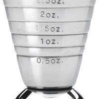 Barfly - 2.5 Oz Stainless Steel Bar Measuring Cup - M37069