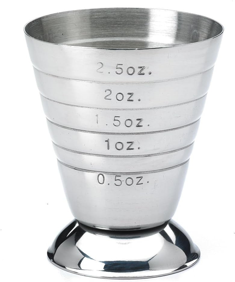 Barfly - 2.5 Oz Stainless Steel Bar Measuring Cup - M37069