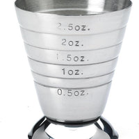 Barfly - 2.5 Oz Stainless Steel Bar Measuring Cup - M37069