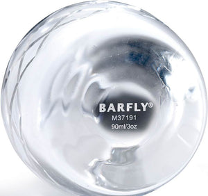 Barfly - 3 Oz Contemporary Design Glass Bitters Bottle - M37191