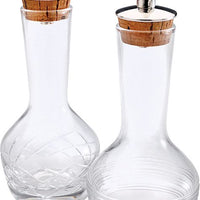 Barfly - 3 Oz Contemporary Design Glass Bitters Bottle, Pack of 2 - M37196