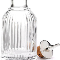 Barfly - 3 Oz Ribbed Glass Bitters Bottle - M37128