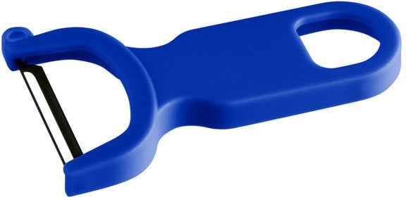 Barfly - 4" Blue Y Peeler With Straight High Carbon Steel Blade - M33071BLB