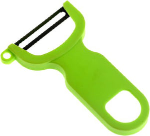 Barfly - 4" Green Y Peeler With Straight High Carbon Steel Blade - M33071GRB