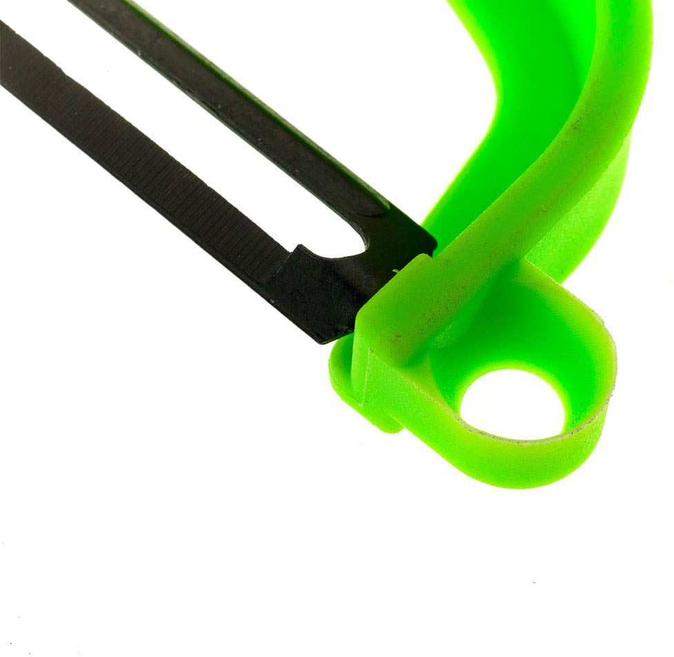 Barfly - 4" Green Y Peeler With Straight High Carbon Steel Blade - M33071GRB