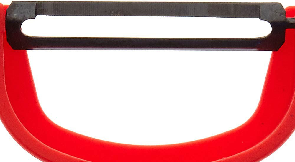 Barfly - 4" Red Y Peeler With Straight High Carbon Steel Blade - M33071RDB