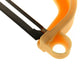 Barfly - 4" Yellow Y Peeler Straight High Carbon Steel Blade - M33071YLB