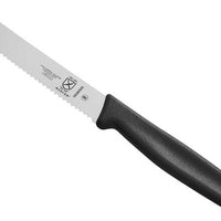 Barfly - 4.3" Serrated Rounded Tip Paring Bar Knife With Guard - M33932B