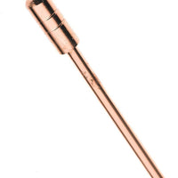 Barfly - 4.37" Copper Plated Cocktail Pick With Grooved Top - M37030CP