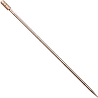 Barfly - 4.37" Copper Plated Cocktail Pick With Grooved Top - M37030CP