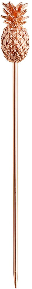 Barfly - 4.4" Copper Cocktail Pick with Pineapple Top - M37181CP