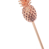 Barfly - 4.4" Copper Cocktail Pick with Pineapple Top - M37181CP