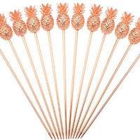 Barfly - 4.4" Copper Cocktail Pick with Pineapple Top - M37181CP