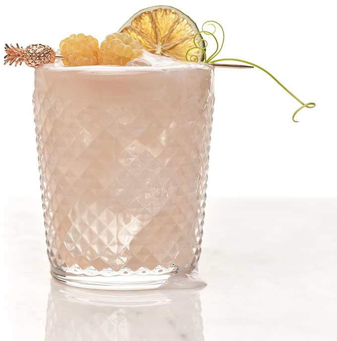 Barfly - 4.4" Copper Cocktail Pick with Pineapple Top - M37181CP