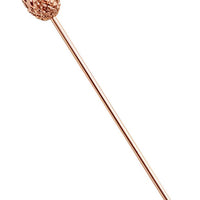 Barfly - 4.4" Copper Cocktail Pick with Pineapple Top - M37181CP