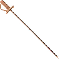 Barfly - 4.62" Copper-Plated Stainless Steel Sword Top Cocktail Pick - M37065CP
