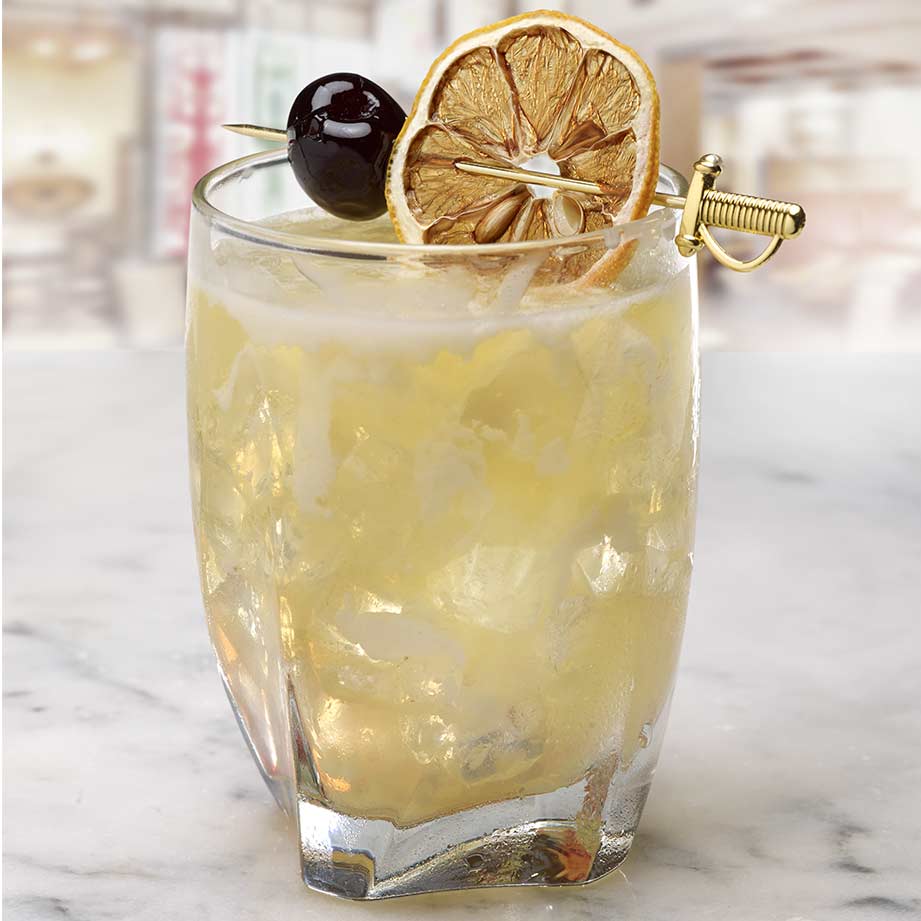 Barfly - 4.62" Gold Cocktail Pick With Sword Top - M37065GD