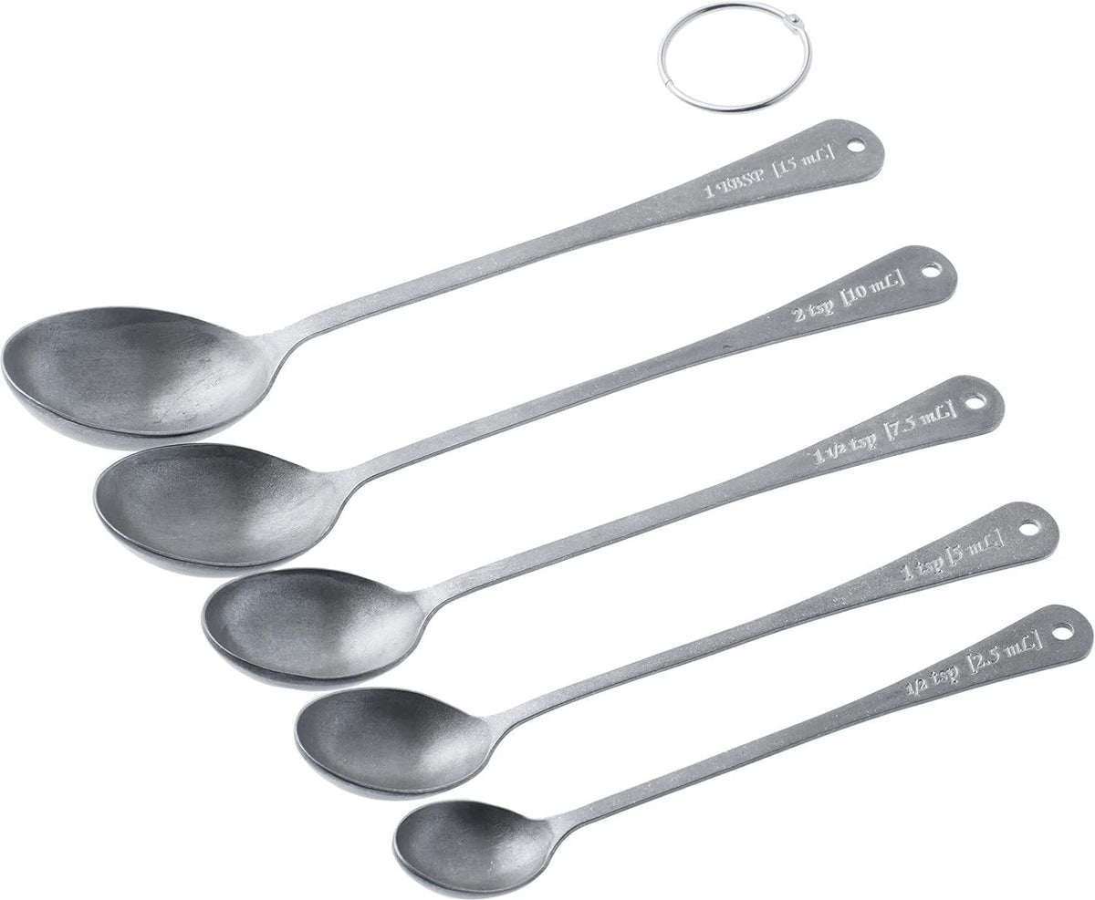 Barfly - 5 Spoons on Ring Vintage Measured Bar Spoon - M37075