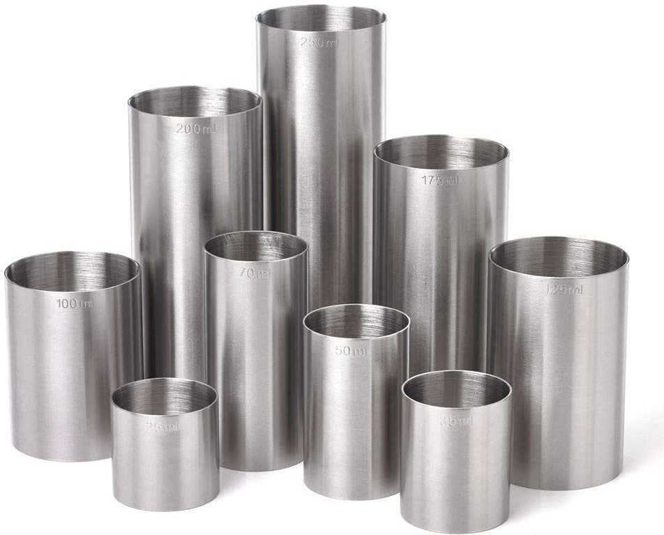 Barfly - 50 ml Stainless Steel Thimble Measure - M37052