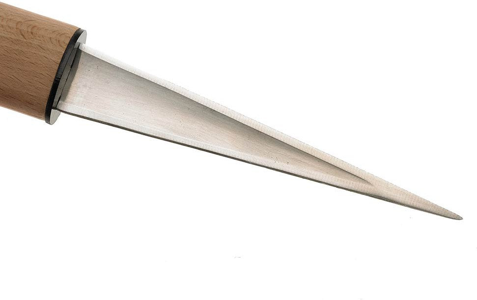 Barfly - 5.25" Japanese Stainless Steel Ice Carving Knife With Wood Handle - M37063