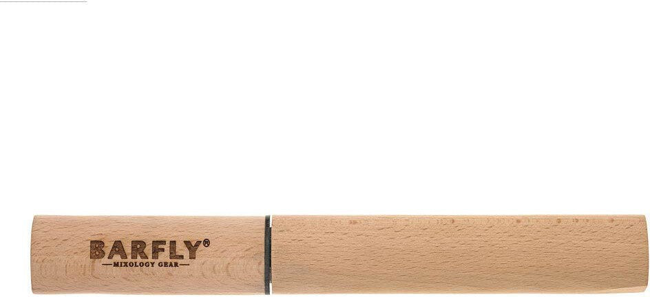 Barfly - 5.25" Japanese Stainless Steel Ice Carving Knife With Wood Handle - M37063