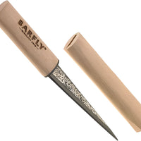 Barfly - 5.25" Japanese Stainless Steel Ice Carving Knife With Wood Handle - M37063