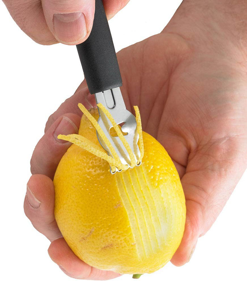 Barfly - 5.75" Stainless Steel Zester/Channel Knife Combination - M15450P