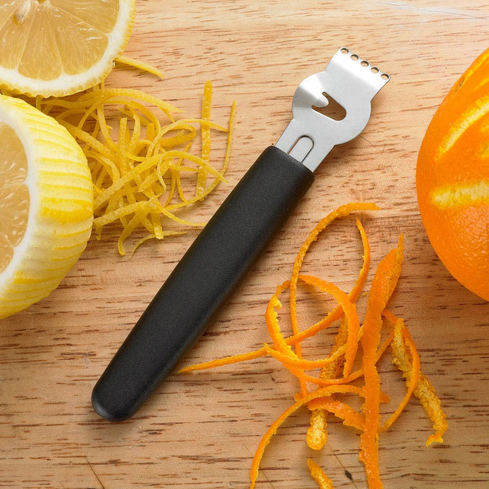 Barfly - 5.75" Stainless Steel Zester/Channel Knife Combination - M15450P